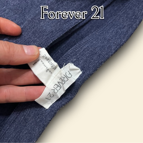 💝 Forever 21 New with out tag Pencil Skirt blue - Picture 3 of 4